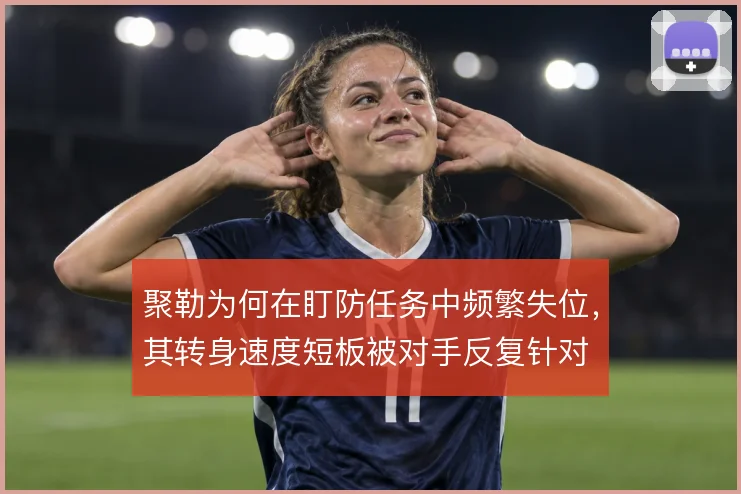 聚勒为何在盯防任务中频繁失位，其转身速度短板被对手反复针对